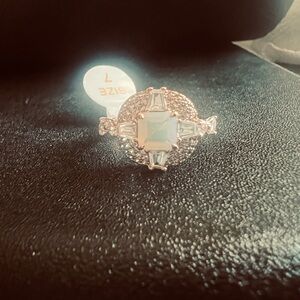 Lab-created Moonstone ring Size 7